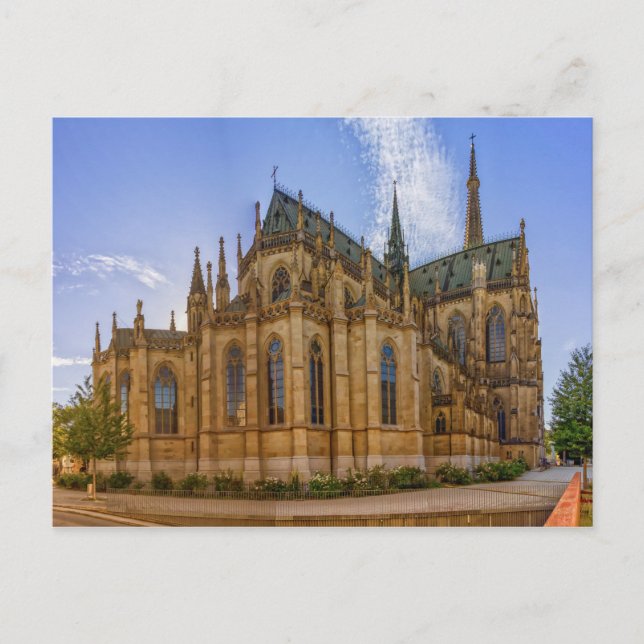 Carte Postale Cathédrale de l'Immaculée Conception, Linz, Autric (Devant)