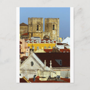 Carte Postale Cathédrale de Lisbonne, Lisbonne, Portugal