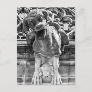 Carte Postale Cathédrale de Munster Gargoyle - Berne - Suisse