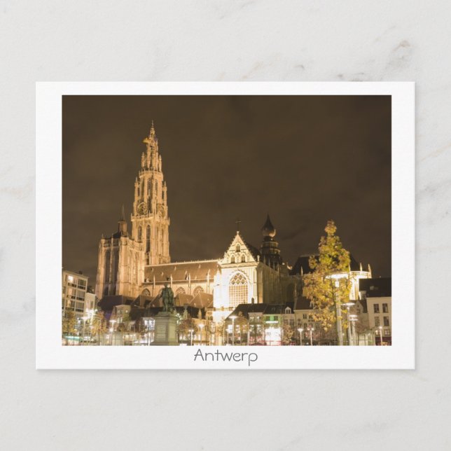 Carte Postale Cathédrale de Out Lady (Devant)