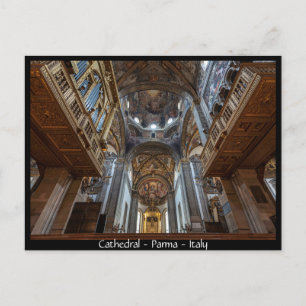 Carte Postale Cathédrale de Parme, Cathédrale de Parme, Italie C