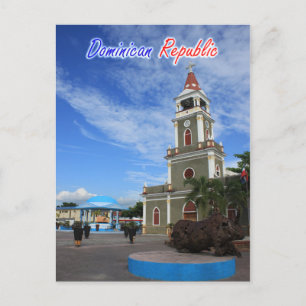 Carte Postale Cathédrale de République Dominicaine