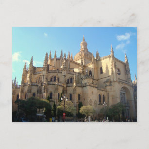 Carte Postale Cathédrale de Ségovie, Espagne