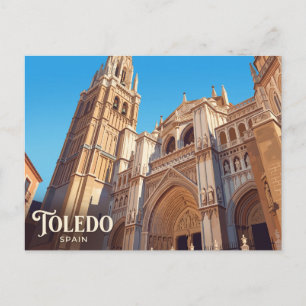 Carte Postale Cathédrale de Tolède Espagne