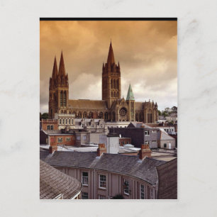 Carte Postale Cathédrale de Truro, Cornwall, Angleterre