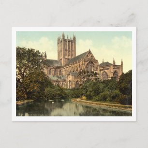 Carte Postale Cathédrale de Wells, Somerset, Angleterre