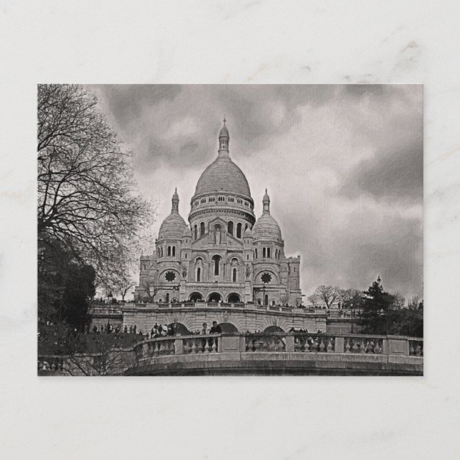 Carte Postale Cathédrale du Sacré-Coeur (Devant)