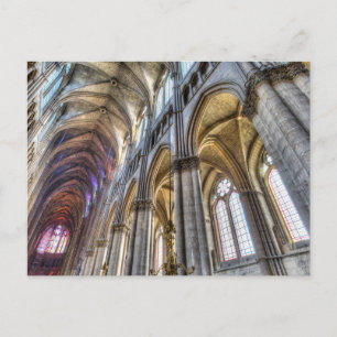 Carte Postale Cathédrale Notre-Dame Reims Intérieur