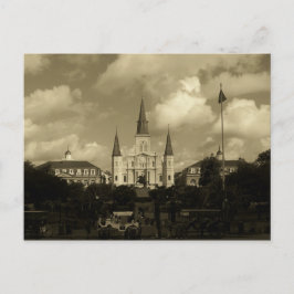 Carte Postale Cathédrale Saint-Louis Nouvelle-Orléans Louisiane