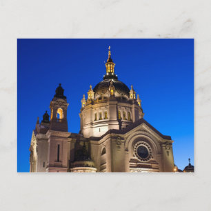 Carte Postale Cathédrale Saint-Paul de Nuit