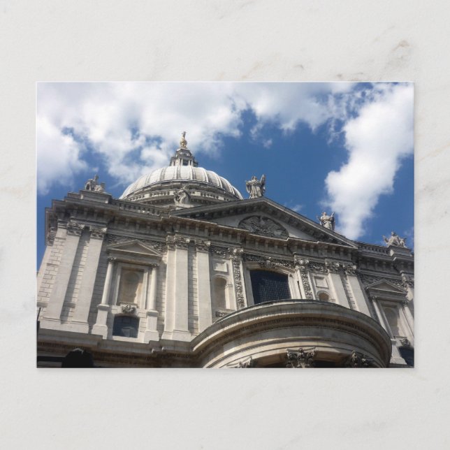 Carte Postale cathédrale st pauls (Devant)