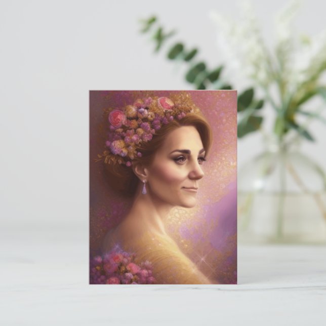 Carte Postale Catherine Princesse De Galles (Debout devant)