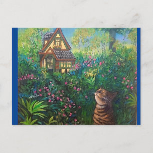 Carte Postale Catnip Cottage