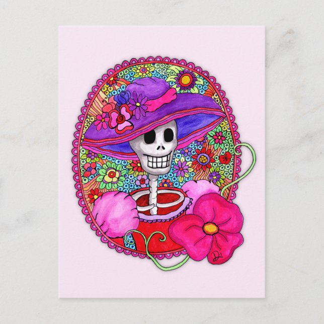 Carte postale Catrina Beatriz (Devant)