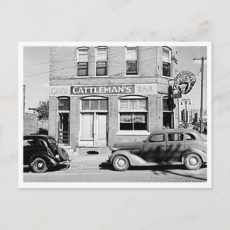 Carte Postale Cattleman's Bar Stockyards Omaha Nebraska