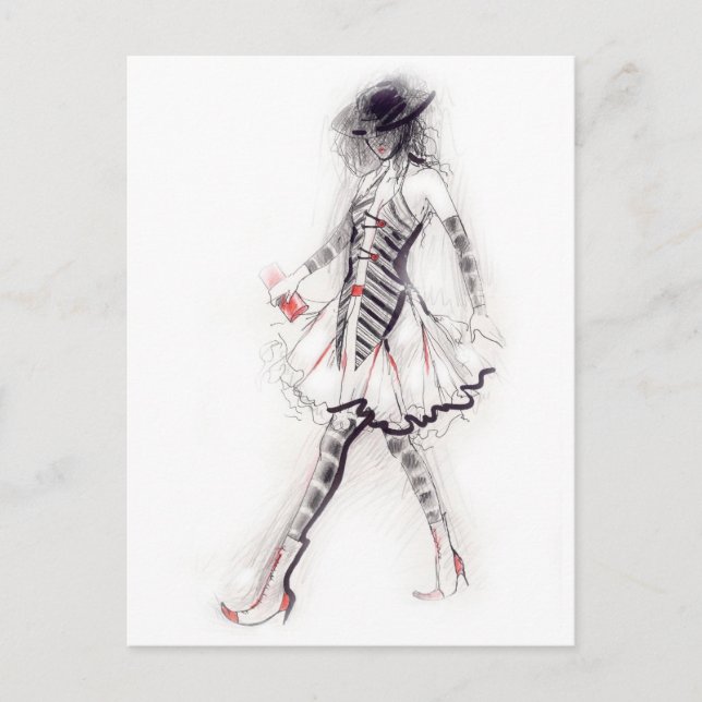 Carte Postale Catwalk (Devant)