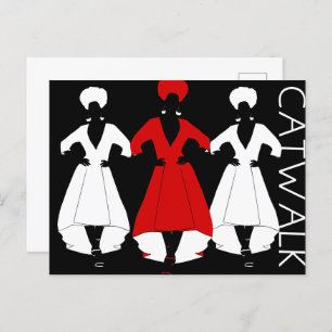 Carte Postale Catwalk