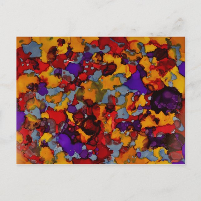 Carte Postale cauchemar Confetti (Devant)