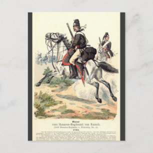 Carte Postale Cavalerie prussienne