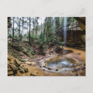 Carte Postale Cave de cendres, Hocking Hills State Park, Ohio