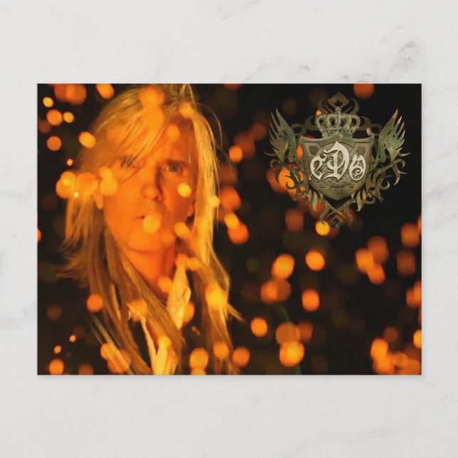 CARTE POSTALE CDO FIRE SINGER - VITESSE LÉGÈRE (Devant)