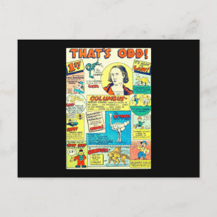 Carte Postale Ce Bande dessinée étrange Retro Vintage 50's