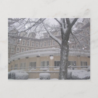 CARTE POSTALE CE N'EST PAS MA JOURNÉE POUR L'ÉQUIPAGE DE NEIGE N