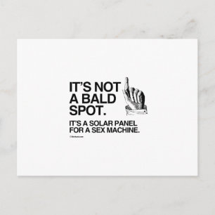 CARTE POSTALE CE N'EST PAS UN BALD SPOT