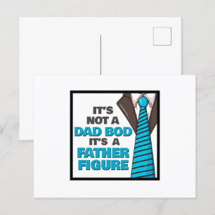 Carte Postale Ce n'est pas un papa Bod C'est un père Figure