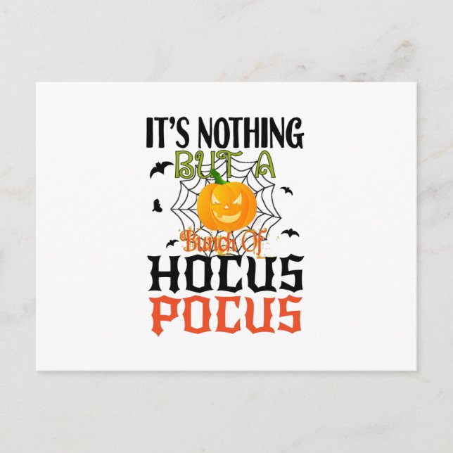 Carte Postale Ce n'est rien d'autre qu'un tas de Hocus Pocus (Devant)