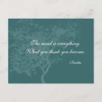 Ce que vous pensez devenir Citation - Bouddha Post