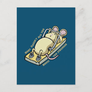 Carte Postale Ce qui ne vous tue pas vous rend plus fort