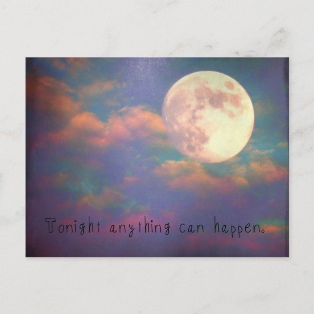 Carte postale ce soir (Devant)