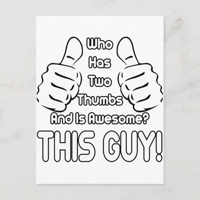 Carte Postale Ce type (Devant)