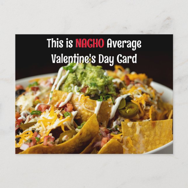 Carte Postale Ceci est NACHO Moyenne Valentine's Day Card nachos (Devant)
