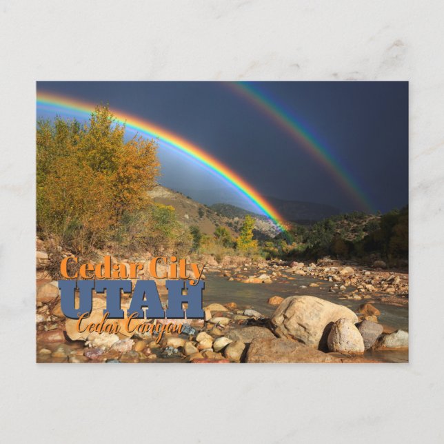 Carte Postale Cedar City Utah (Devant)