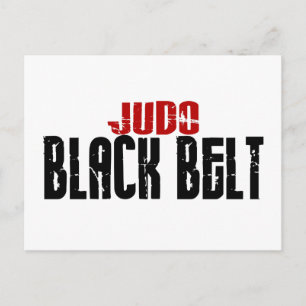 Carte Postale Ceinture noire Judo
