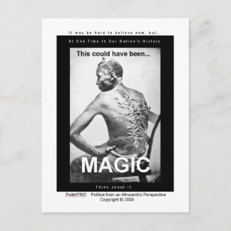 Carte Postale Cela aurait pu être : Magie