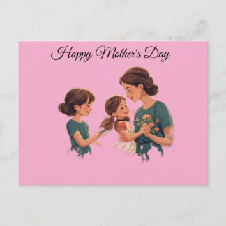 Carte Postale Celebrating Mother's Day