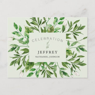 Carte Postale Célébration de la vie après la perte Collecte du f