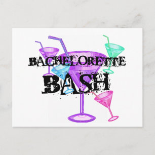 Carte Postale Célébrer Bachelorette Bash