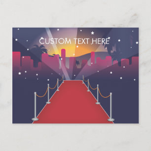Carte Postale Célébrité du tapis rouge