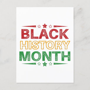 Carte Postale Célébrons le Mois de l'histoire des Noirs, 19 juin