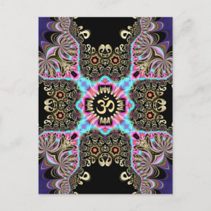 Carte postale Celesque Arabesque Fusion Gold OM Ar