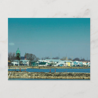 Carte Postale Célina, Ohio sur Grand Lake St. Marys