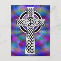 Carte postale Celtic Cross Wave