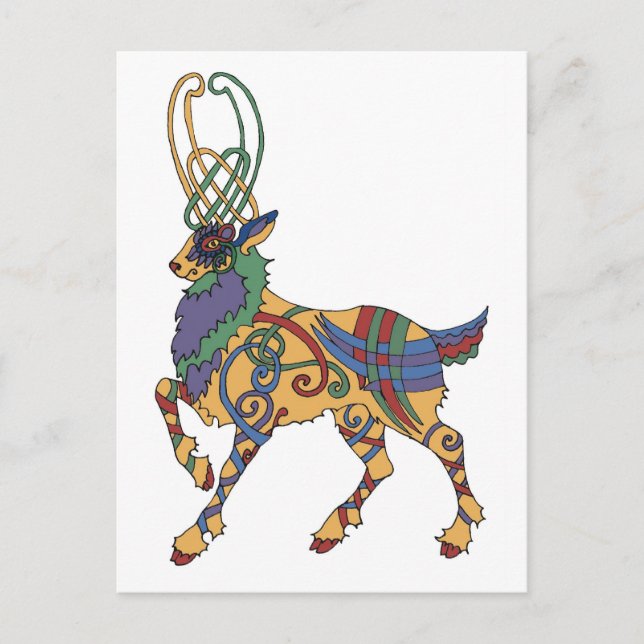 Carte postale Celtic Stag (Devant)