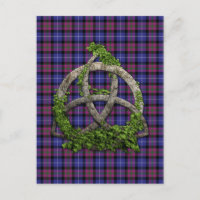 Celtic Trinity Knot Fierté D'Ecosse Tartan