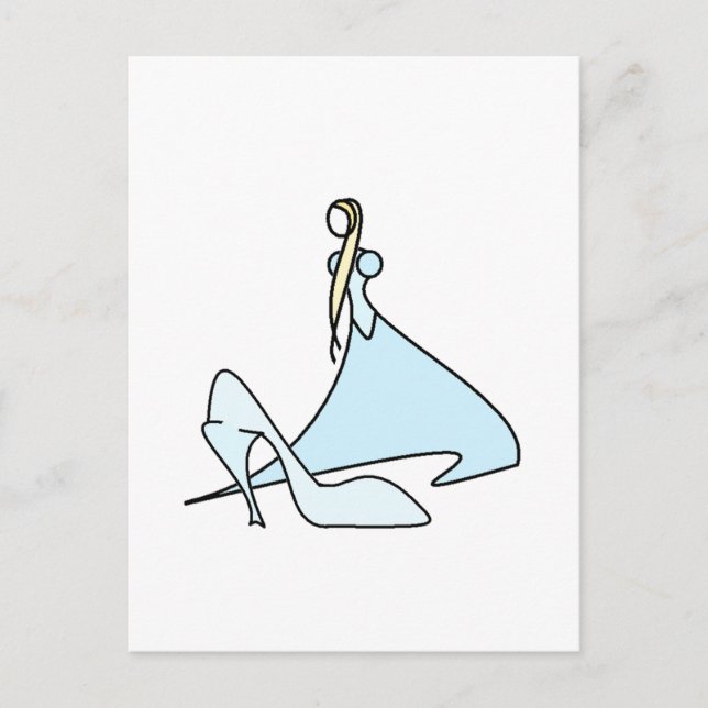 Carte Postale Cendrillon (Devant)