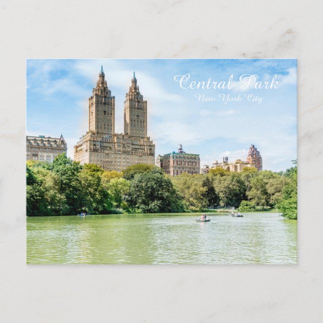 Carte Postale Central Park (Devant)